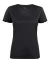 PR2264026 Ladies Run T Shirt Black colour image